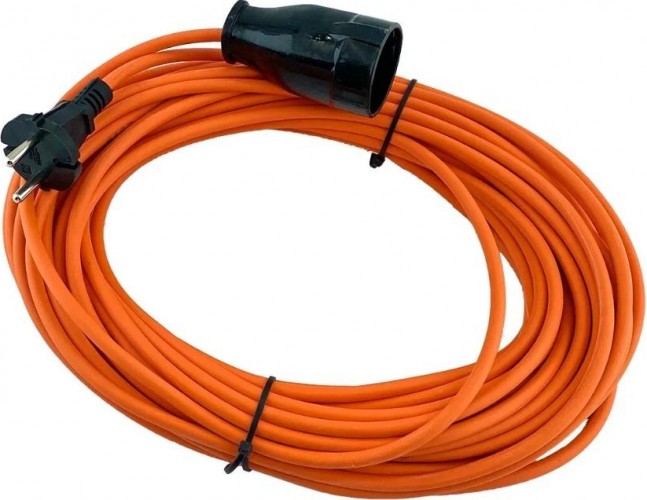 Удлинитель GLANZEN ES-10-001 силовой шнур штепс. гнездо пвс 2х0,75 10 м - изображение 2