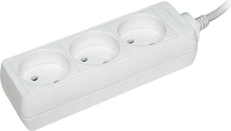 Удлинитель IEK 3х1.5м без заземл. 2х0.75 WYP10-06-03-01-N