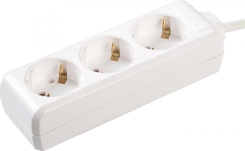 Удлинитель IEK 3х3м с заземл. 3х1 WYP10-16-03-03-Z-N