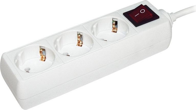 Удлинитель IEK 3х5м с заземл. пвс 3х1 с выкл. WYP10-16-03-05-ZK-N