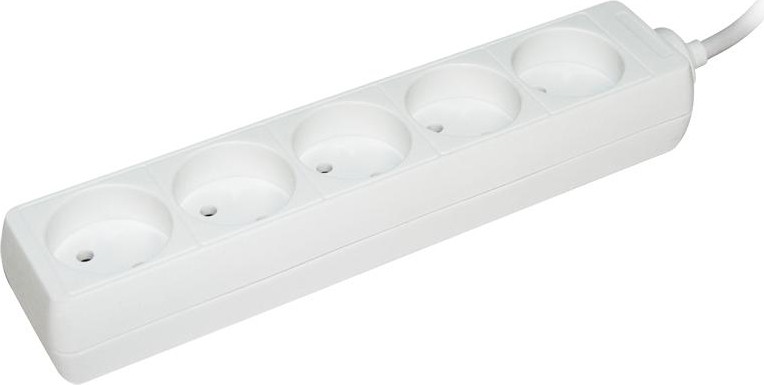Удлинитель IEK 5х5м без заземл. пвс 2х0.75 WYP10-06-05-05-N