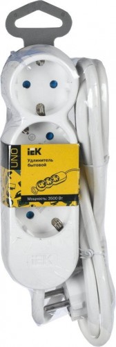 Удлинитель IEK Uno 3х5м с заземл. 3х1.5 WYP53-16-03-05-Z - изображение 2