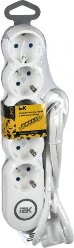 Удлинитель IEK Uno 5х5м с заземл. 3х1.5 WYP53-16-05-05-ZK - изображение 2