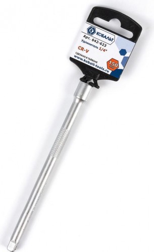 Удлинитель Кобальт 642-623 1/4", 150 мм, cr-v