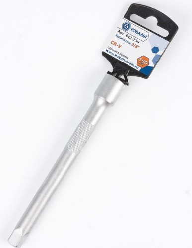 Удлинитель Кобальт 642-739 3/8", 150 мм, cr-v
