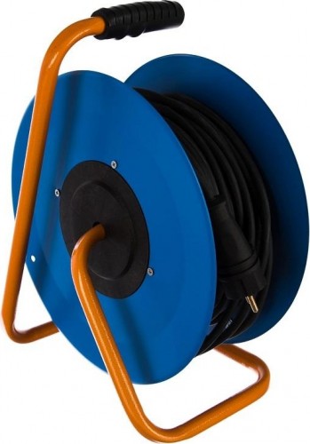 Удлинитель на катушке GLANZEN EB-30-009 КГ 3х1,5  30м (металлическая катушка) - изображение 3