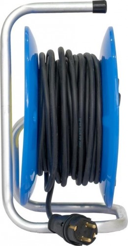 Удлинитель на катушке GLANZEN EB-20-011 силовой КГ 3х2,5 ip44 с выкл. 4 гн. - изображение 3