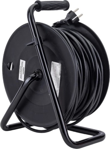 Удлинитель на катушке IEK GENERICA УК50 4х50м, 3х1.5 термозащита WKP20-16-04-50-G - изображение 5