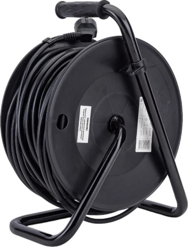 Удлинитель на катушке IEK GENERICA УК50 4х50м, 3х1.5 термозащита WKP20-16-04-50-G - изображение 4