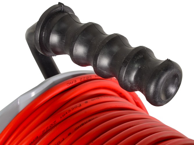 Удлинитель на катушке Ресанта СУ-2х1-30/2ВР силовой (с выкл., 1 розетка) 61/118/11 - изображение 4