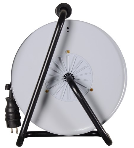 Удлинитель на катушке Ресанта СУ-3х2,5КГ-50/3 силовой, металлич. катушка (с выкл., 4 розетки) 61/118/10 - изображение 5