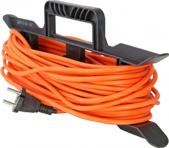 Удлинитель на рамке GLANZEN ER-30-001 ПВС 2х0.75 (30 м) - изображение 2