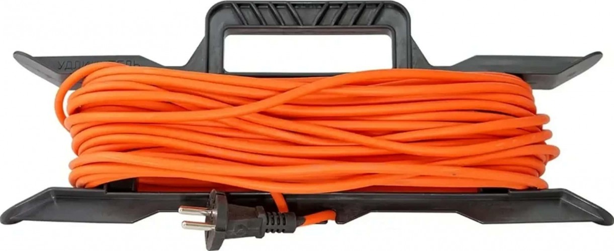 Удлинитель на рамке GLANZEN ER-30-001 ПВС 2х0.75 (30 м) - изображение 3