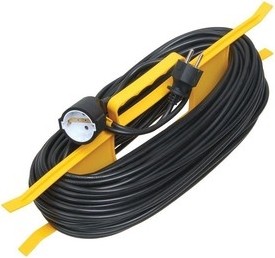 Удлинитель на рамке IEK 1х40м с заземл. пвс 3х1 WKF14-10-01-40