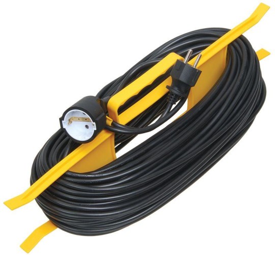 Удлинитель на рамке IEK УР50 2P+PE 1х50м с заземл. пвс 3х1 WKF14-10-01-50