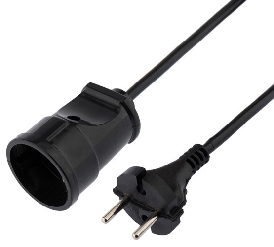 Удлинитель на рамке Proconnect 11-7102 ПВС 2х0.75, 20 м, б/з, 6A, 1300 Bт, ip20, черный - изображение 2