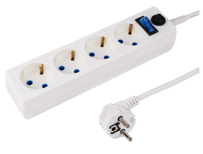 Удлинитель Proconnect 11-7226 STANDARD 4 гнезда, 1.5 м, 3х0.75 мм², с/з, автовык