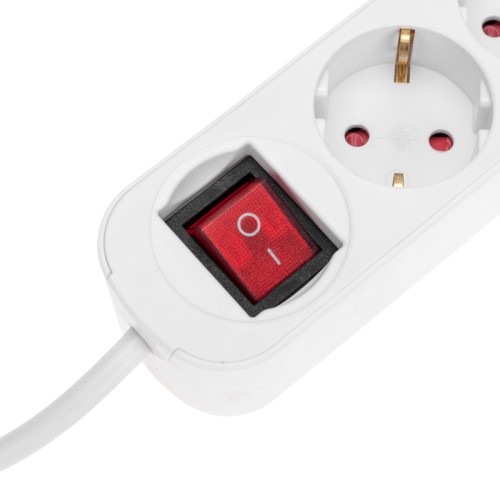 Удлинитель REXANT 13-4033 STANDARD 5 гнезд, 5м, 3х1,0мм², с/з, с выкл. - изображение 3