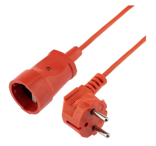 Удлинитель силовой Proconnect 11-7106 ПВС 2х0.75, 20 м, б/з, 6A, 1300 Вт, ip20, оранжев - изображение 4