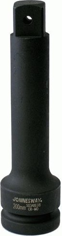 Удлинитель ударный JONNESWAY S03A8E08 инструмента 1"DR, 200 мм 048578