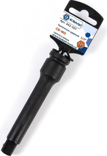 Удлинитель ударный Кобальт 642-357 1/2", 125 мм, cr-mo