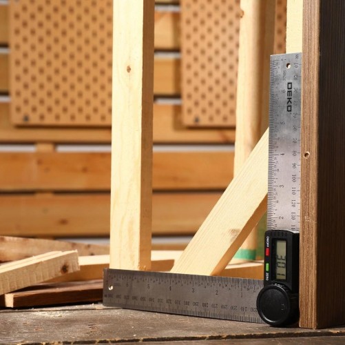 Угломер DEKO DKAM02 электронный 200 мм 065-0245 - изображение 4