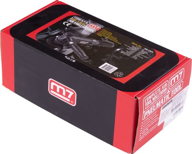 Угловая шлифовальная машина пневматическая MIGHTY SEVEN QB-194L 100 мм, с рычажным выкл. - изображение 4