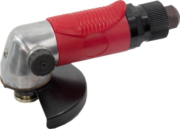 Угловая шлифовальная машина пневматическая QUATTRO ELEMENTI 125 мм,  10000 об/мин, разъем euro 771-022