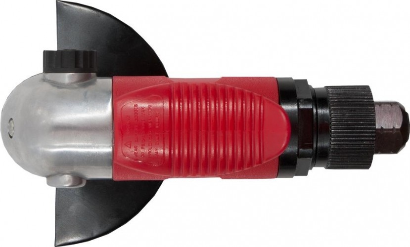 Угловая шлифовальная машина пневматическая QUATTRO ELEMENTI 125 мм,  10000 об/мин, разъем euro 771-022 - изображение 3