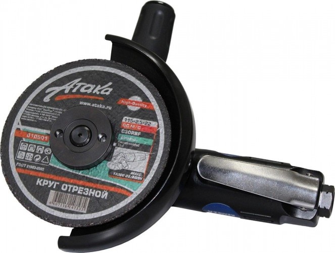 Угловая шлифовальная машина пневматическая REMEZA SR-77374 125мм 8144880 - изображение 4