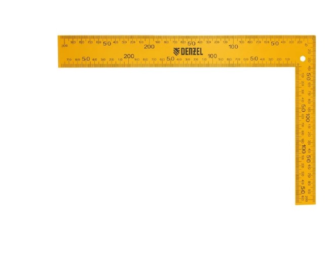 Угольник DENZEL  200х300 мм, стальной 32388 - изображение 2