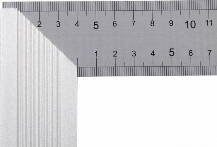 Угольник DENZEL  300 мм, стальной 32397 - изображение 2