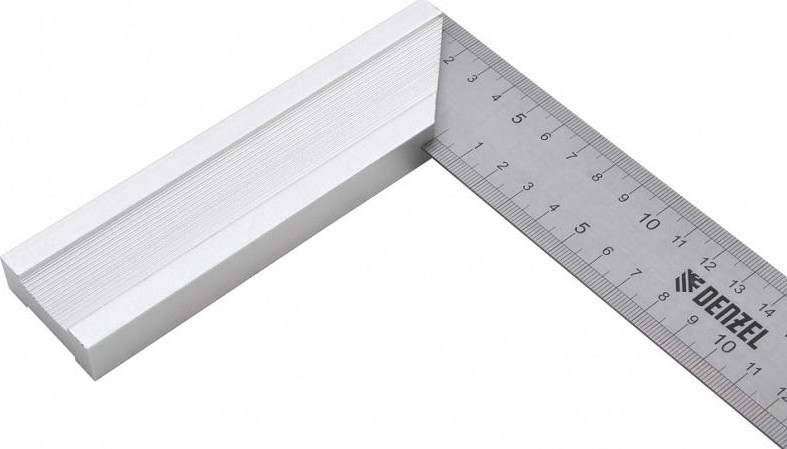 Угольник DENZEL  300 мм, стальной 32397 - изображение 3