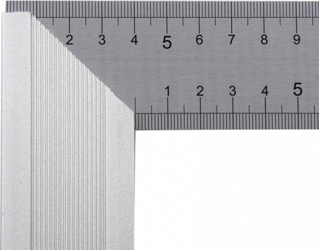 Угольник DENZEL  400 мм, стальной 32398 - изображение 3