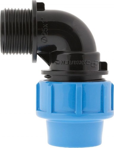 Угольник ДЖИЛЕКС 25 х 1" с наружной трубной резьбой 9273 9273