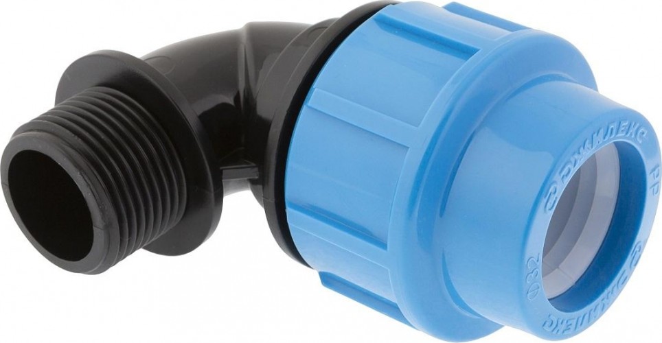 Угольник ДЖИЛЕКС 32 х 1" с наружной трубной резьбой 9275 9275 - изображение 2