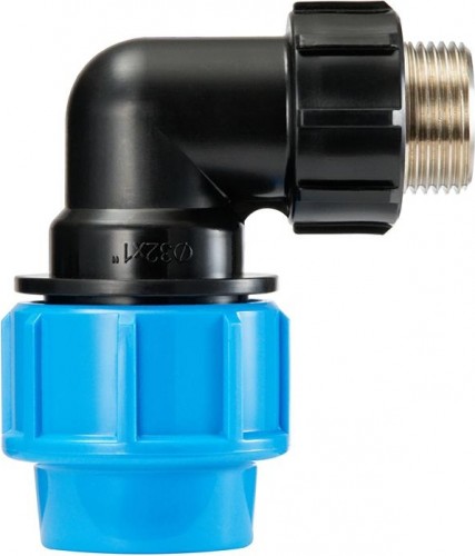 Угольник комбинированный ДЖИЛЕКС ПРО 32 x 1”П  с наружной трубной резьбой 9163 9163