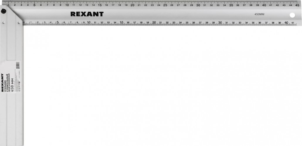 Угольник REXANT 12-9204 строительный литой алюминиевый 450 мм
