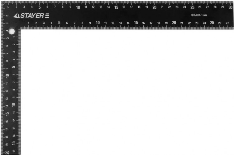 Угольник столярный STAYER "MASTER" 300 х 200 мм 3435-30 3435-30