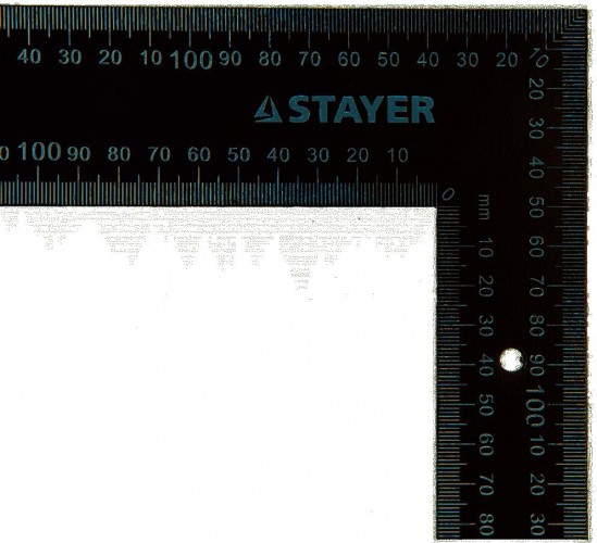 Угольник столярный STAYER "MASTER" 600 х 400 мм 3435-60 3435-60 - изображение 2