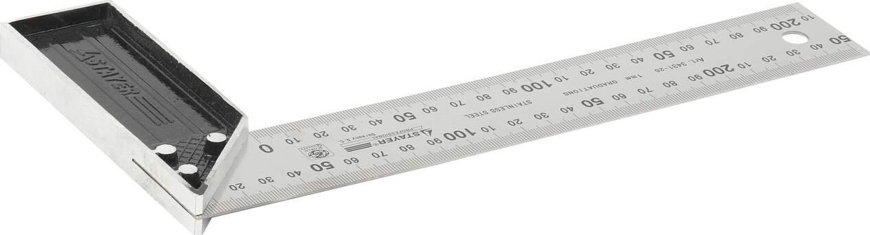 Угольник столярный STAYER "PROFI" 350 мм 3431-35 3431-35_z01