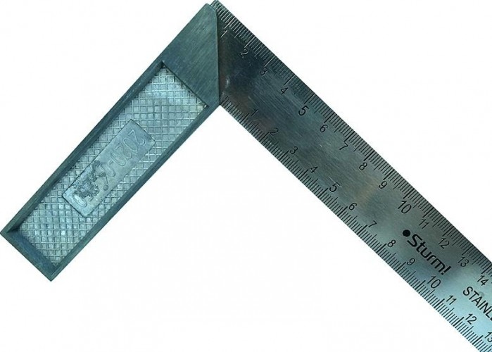 Угольник Sturm 2020-01-250 250мм стальной, оцинкованный - изображение 2