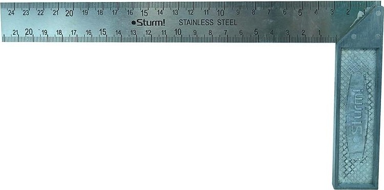 Угольник Sturm 2020-01-250 250мм стальной, оцинкованный - изображение 4