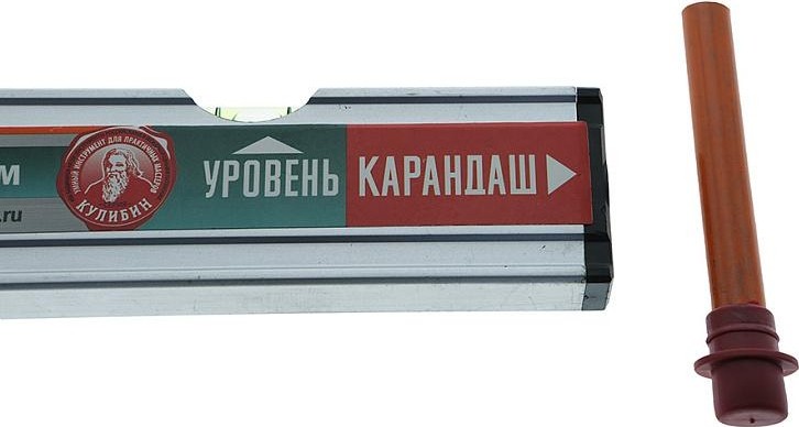 Угольник Sturm 2020-06-350 с уровнем и карандашом, 350 мм, нерж.сталь - изображение 3