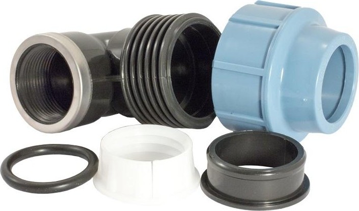 Угольник UNIPUMP 90 с внутр. резьбой TM 265010 ф40 х1-1/4" 39531 - изображение 2