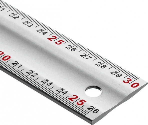 Угольник ЗУБР ЭКСПЕРТ 500 мм столярный с усиленным алюминиевым полотном 34392-50 - изображение 4