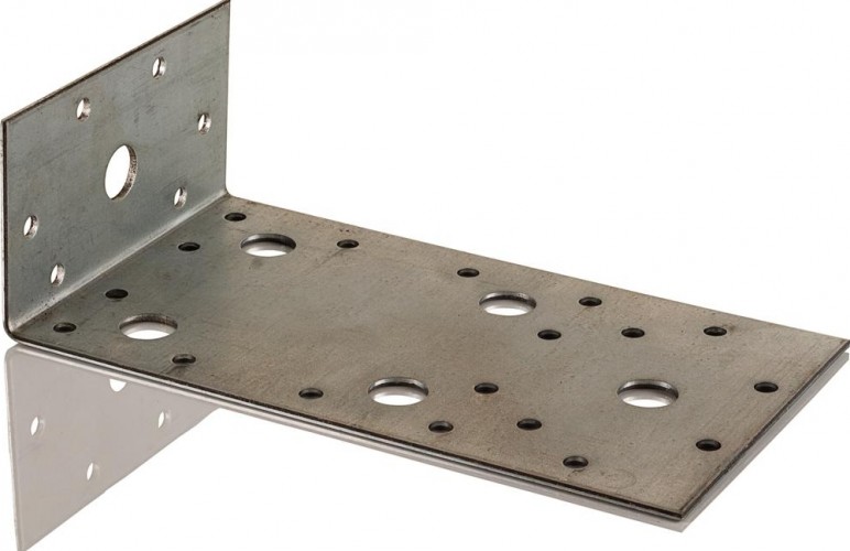 Уголок крепежный  55 х 155 х 90 ассиметричный 00000000292