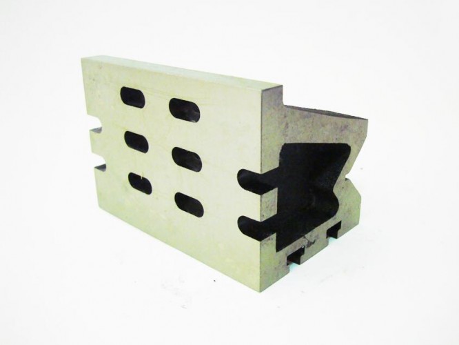 Уголок установочный Visprom 0019 с призмами, 100х100х150 мм