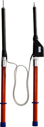 Указатель высокого напряжения Антиток УВНУ.ИТФ-10 Д для фазировки до 10кв двухполюсный 315059