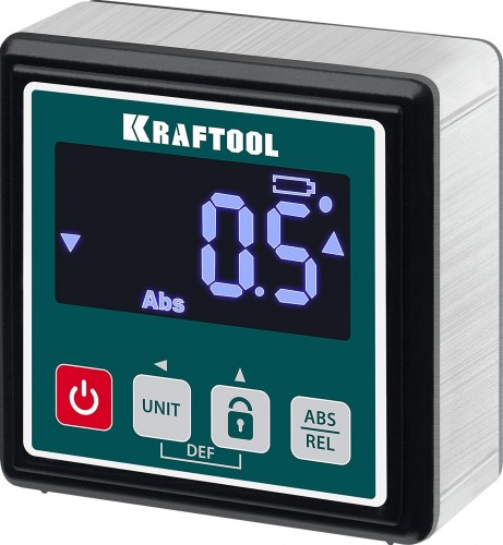 Уклономер KRAFTOOL KOMPAKT электронный, 4х90°, магнитный 34687